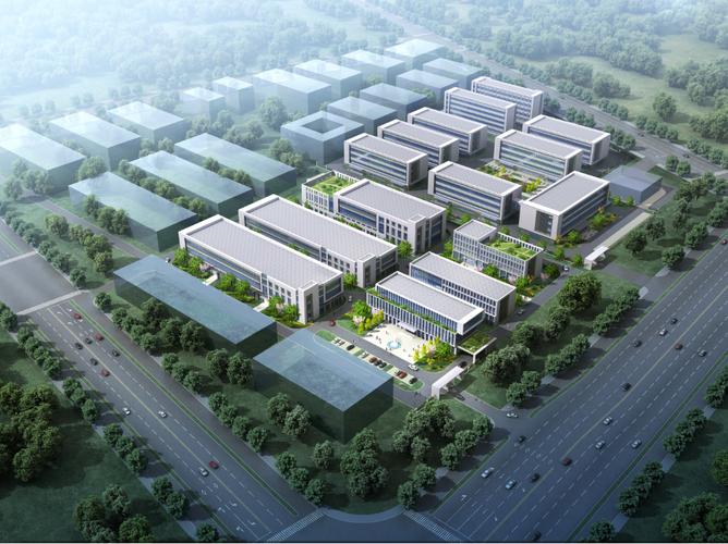 高新区高端医疗器械研发生产基地效果图